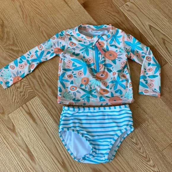 Rufflebutts | toddler 2 piece 50SPF 2T - Picture 1 of 5